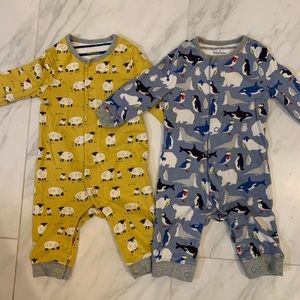 Twin Mini Boden Rompers